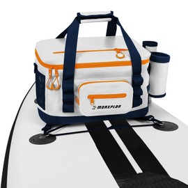 MORXPLOR Waterproof Shell 24 cans Paddle Board Cooler Bag, Sup Deck,Kayak Cooler Bag Accessories