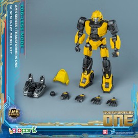 YOLOPARK Hummel Transformer Toy (B-127) Gear without Mode, 4.92 Inch High Joint Beam Transformer One Toy, No Conversion Transformer Action Figure for Boys Girls from 8 Years