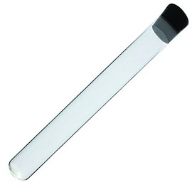 25x200mm Glass Test Tubes with Rubber Stoppers, 3.3 Boro, 70ml, Karter Scientific 212X11 (Pack of 5)