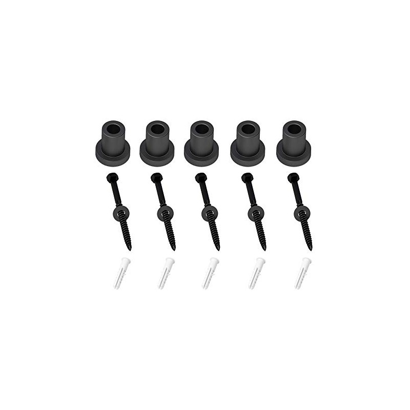 skysen 5 PCS 1-3/4" Barn Door Wall Spacer with Screws