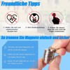 Aenienoe 100 Pack Small Magnet 6x3mm Mini Strong Magnets for