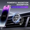 BEVCEFCC Fits MagSafe Phone Mount Car, Magnetic Car Holder, Aluminum