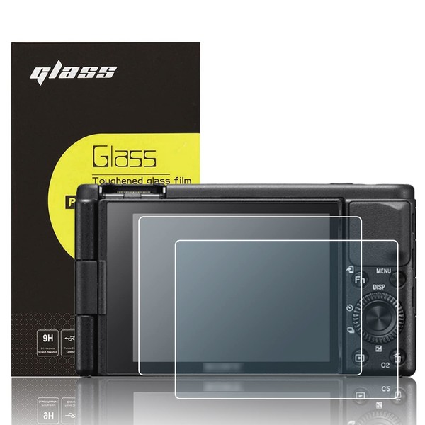 【For Sony ZV1II ZV1F ZV1 】2 Pack Glass Screen Protector