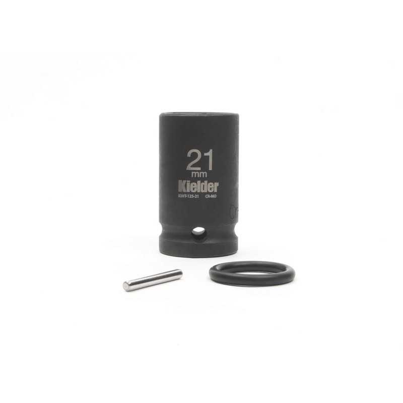 Kielder KWT-125-PO 1/2" Mid-Size 21mm Scaffolding Impact Socket (52mm Long)