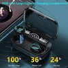 M10 Wireless Bluetooth Earbuds with LED Display Charging Case –