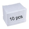 10 pcs Sublimation Towels Blank,12 x 12 Inch white microfiber