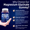 Magnesium Glycinate 500 mg for Adults - Plus D3,B6 &