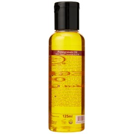 Mystic Moments | Pomegranate Carrier Oil 125ml - Pure & Natural Oil Perfect For Hair, Face, Nails, Aromatherapy, Massage and Oil Dilution Vegan GMO Free