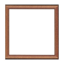 Vervaco Frame: Wooden: 16 x 16cm: Dark Brown, Wood 16 x 1 x 16 cm