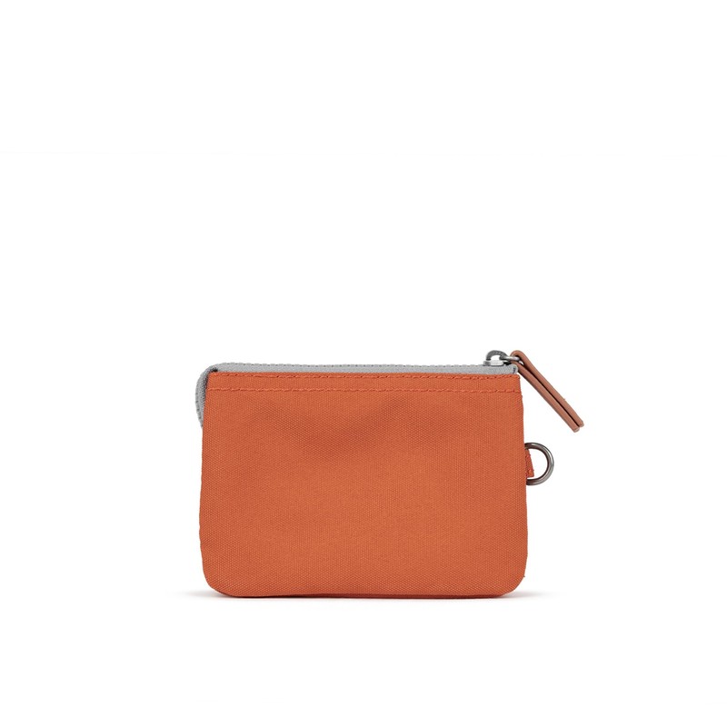 Roka London Carnaby Small Recycled Canvas (Pumpkin)