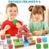 FUXHBFB Magnetic Blocks Build Mine 100PCS - Magnet World Edition