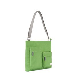 ROKA London Moorgate Laptop Shoulder Bag, kiwi