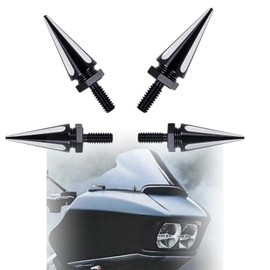 Windshield Bolts Motorcycle Fairing Bolts Street Glide Windshield Spike Bolts Windscreen Screws Fit for Harley Street Glide Touring Models,Road Glide Windshield Trim(Road Glide 2015-2023)