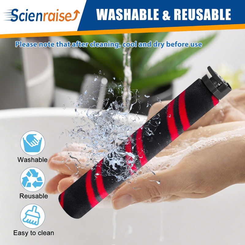Scienraise Soft Roller Brush Replacement for Shark Stratos DuoClean AZ3000