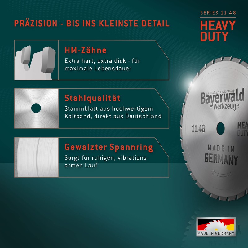 Bayerwald - HM Multi Saw Blade - Diameter 216 mm