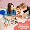 ThinkPsych Laminated Feelings Posters for Kids - English & Spanish