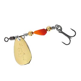 Daiwa Trout Silver Creek Spinner, 0.2 oz (4.0 g), Dense Citrus Lure