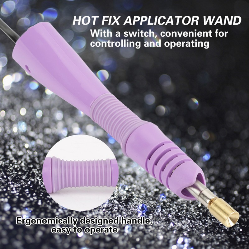Hot Fix IrOn On Applicator Wand Heat Gun for Rhinestone