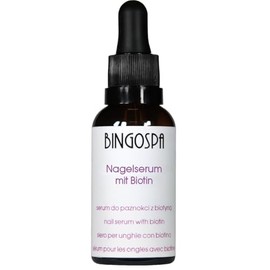BINGOSPA Nail Serum with Biotin 30 ml for Damaged Nails, Regeneration and Growth, Against Brittleness