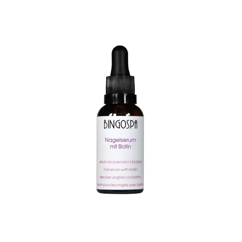 BINGOSPA Nail Serum with Biotin 30 ml for Damaged Nails,