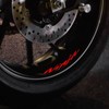 Autobahn88 Motorcycle 17" Reflective Rim Decal Kit, compatible with Ducati