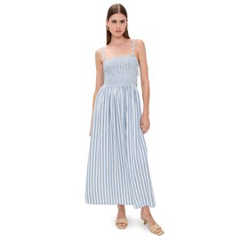 Z SUPPLY Women's Nadine Striped Dress, Boathouse, S