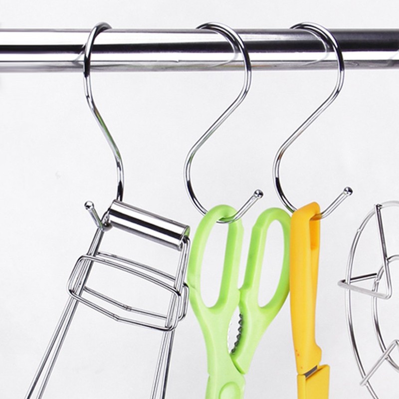 SENHAI 20 Pack S-Hooks of Stainless Steel, Rust-free & Corrosion-free,
