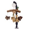 NoJo Into The Wilderness Brown, Tan and Navy, Logs, Bear