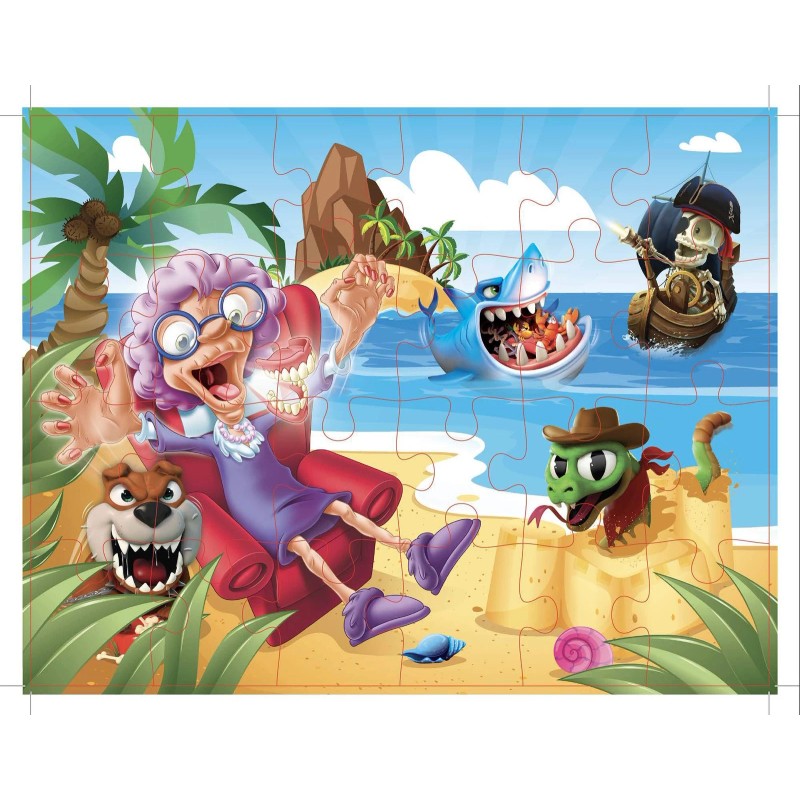 Goliath Greedy Granny Game Fun Tabletop Family Game for 2-4