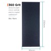 YoiYee 360 Grit Wet & Dry Sandpaper Sheets, 23 x