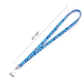 Dinosaur Lanyard Badge Holder Cotton Fabric Preschool Lanyard Teacher Gift Coworker Gift for Your Boss (Dinosaur)