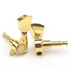 Unxuey Gold Guitar Saddle Bridge Tune-O-Matic Roller Tailpiece and 3L3R