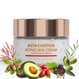 green idea - Nourishing day cream, anti-ageing cream with astaxanthin, wild rose oil, shea butter, panthenol and more, for dry skin, natural care for him and her, anti-wrinkle cream, 50 ml (1)