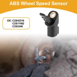 Partuto ABS Wheel Speed Sensor No.C2S43216 Front Left Right ABS Sensor Anti-lock Braking System Sensor for Jaguar X-Type 2002-2008