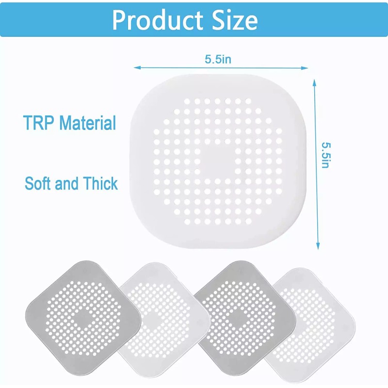 Unbranded Bathroom Drain Hair Catcher Bath Stopper Plug Sink Strainer