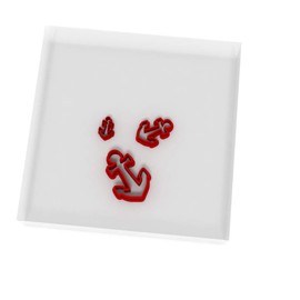 Mini/Tiny Anchor Set of 3 Value Fondant Cutter 1.5CM + 2CM + 3CM