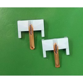 Pfanstiehl NEW PAIR OF NSM WURLITZER JUKEBOX NEEDLE STYLI for NSM with Shure M17 4749-D7/PR