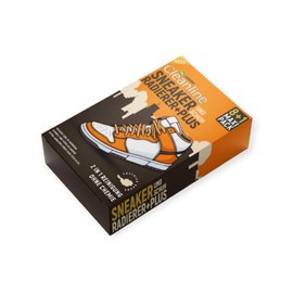 HULKIES Cleanline Premium Schmutz Radierer für Schuhe, Maxipack 8+1 gratis, Reinigungsschwamm ohne Chemie, 2in1 Radierer für Sneaker & Sohlen