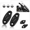 MFGZD Motorcycle Wing Mirror Hole Cap, CNC Motorcycle Mirror Block