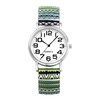 Lancardo Women Stretch Band Watch: Bohemia Colorful Elastic Strap Analog