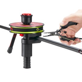 Piscifun Speed E Fishing Line Winder with Plier, Spooling Station for Spinning, Baitcaster, and Trolling Reels