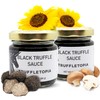 Truffletopia I Black Truffle Sauce 2-Pack I With Real Natural