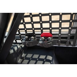 DV8 Offroad Quick Release Molle Panel Tool Mounts | Secures Your Tools & Accessories | Rotates for Endless Mounting Positions | Rubber & Aluminum Construction | 3 Color Varieties | Sold as a Pair