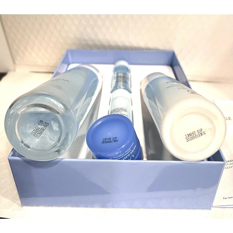 Laneige Essential Balancing Set Light 5pcs: Emulsion,Skin Refiner,Water Mask NIB