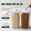 Hontent Pop Airtight Food Storage Containers with Lids Stackable Containers
