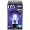 Feit Electric - Blue Filament LED 25W Equivalent Dimmable Clear