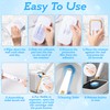 GQIRIL Disposable Toilet Cleaning Brush - Toilet Bowl Cleaner Wand