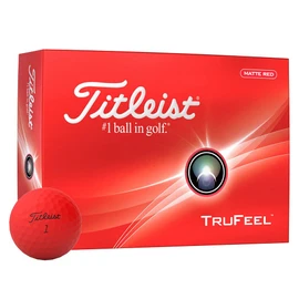 Titleist 24 TRUFEEL DZ Golf Balls Unisex Matte Red