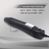 mofa Temp Regulation Heat Gun Temp Range (150°C-280°C), 6.6ft Cable,