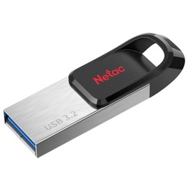 Netac UM3 32GB Flash Drive USB 3.2 Interface Read Speeds up to 120MB/s Metal Enclosure for Computers in-Vehicle Devices Game Consoles and Other Devices